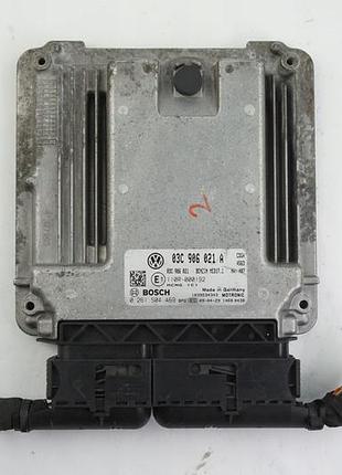 Блок управления двигателем эбу volkswagen passat 0261s04469 03c906021a