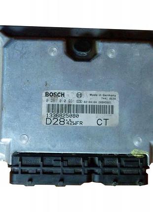 Блок управління двигуном ебу fiat wyzero 0281010931