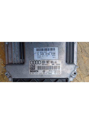 Блок управления двигателем эбу audi a4 8e0910401e 2