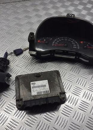 Блок управления двигателем эбу fiat panda ii 1.1 55188619 4af sm