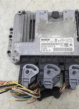 Блок управління двигуном ебу peugeot 407 1.6 hdi 110 к.с. 9655924180 0281011628