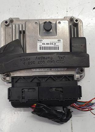 Блок управления двигателем эбу audi 03l906018jh