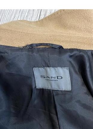 Sand copenhagen пальто 85% вовна 15% кашемір, р.36, camel 7
