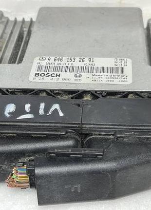 Блок управления двигателем эбу vito w639 2.2cdi a6461532691 0281012066