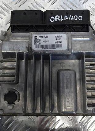 Блок управления двигателем эбу chevrolet orlando 2.0 d 17 25187592
