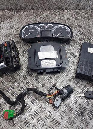 Блок управління двигуном ебу peugeot 307 i 2.0 hdi 9652183780 0281011248 9650664080