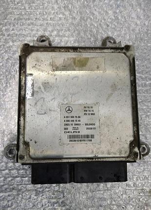 Блок управления двигателем эбу mercedes-benz w 204 a6519007500