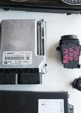 Блок управления двигателем эбу bmw 5 e60 e61 2.0d 0281016066 4