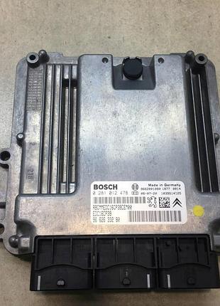 Блок управления двигателем эбу керування двигуном c5 i fl 2.2 hdi 0281012478 9662633280