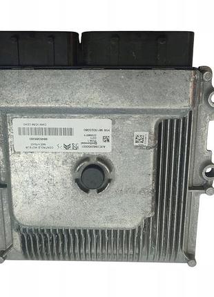 Блок управления двигателем эбу двигун peugeot 2008 ii 1.2 puretech 9846386380 9815023380