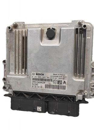 Блок управления двигателем эбу citroen peugeot 1.5 b-hdi 9832694380 0281035365