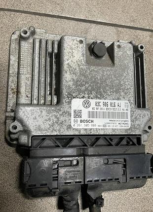 Блок управления двигателем эбу volkswagen golf 1.4b tsi 0261s05808 03c906016aj e