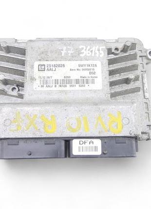 Блок управления двигателем эбу chevrolet spark ii 1.2 25182026
