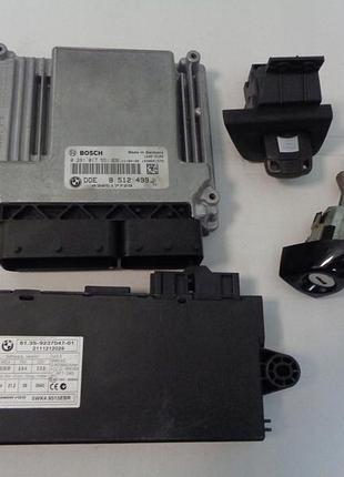 Блок управления двигателем эбу ews bmw 8512499 0281017551