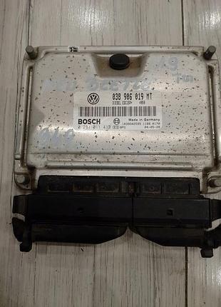 Блок управления двигателем эбу new beetle 1.9tdi 0281011413 038906019mt