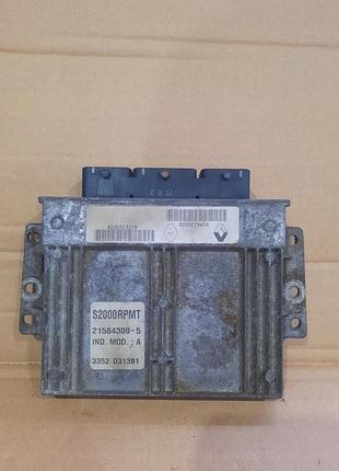 Блок управления двигателем эбу laguna ii 2.0 turbo 8200323228 8200279458