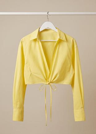 Жовта блуза zara