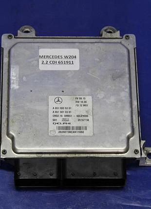 Блок управления двигателем эбу mercedes-benz w204 a6519005301