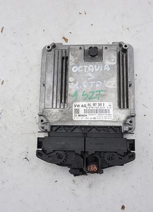 Блок управления двигателем эбу 04l907309r skoda octavia 3 iii