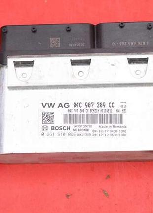 Блок управления двигателем эбу 04c907309cc 0261s100de skoda fabia 3 iii 1.0 mpi 60 км підйом 18-21