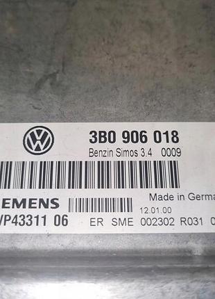 Блок управління двигуном ебу volkswagen audi simos 3.4 5wp4331106 3b0906018