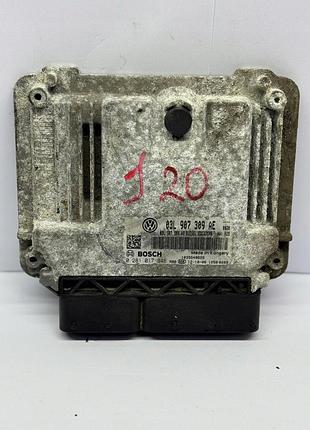 Блок управління двигуном ебу volkswagen passat cc b7 touran ii 2.0 tdi 03l907309ae 16553972299