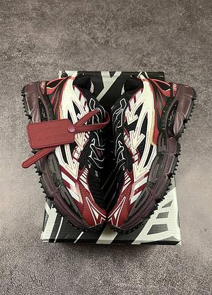 Кросівки off white be right back white red