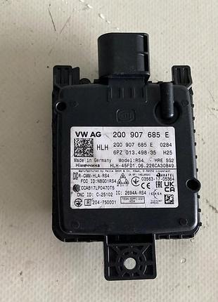 Блок управления двигателем эбу volkswagen skoda seat audi асистент зміни смуги руху 2q0907685e