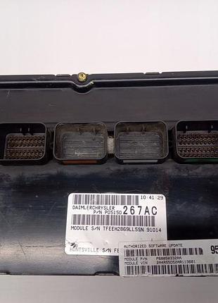 Блок управління двигуном ебу chrysler chrysler|voyager voyager p05150267ac 696850 p68050332aa + програмування