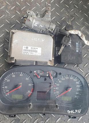 Блок управления двигателем эбу volkswagen golf iv 1.6 06a906019