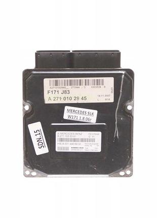 Блок управления двигателем эбу mercedes-benz w171 1.8 a2711535391