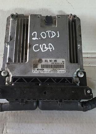Блок управления двигателем эбу volkswagen passat 2.0 03l907309 0281015029