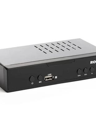 Ku tv-тюнер наружный romsat universal fit dvb-t2 dvb-c mpeg-4 автономный приемник для телевизора hdmi uni2l_k 4