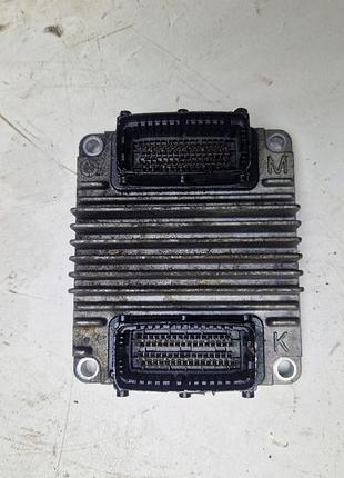 Блок управления двигателем эбу opel astra g 1.6 16v 09353489