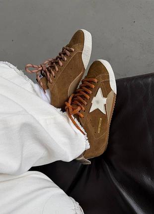 Кросівки golden goose true star brown