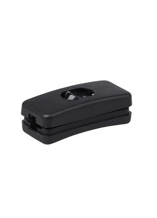 Выключатель для бра на провод прямоугольный sp-1a black
