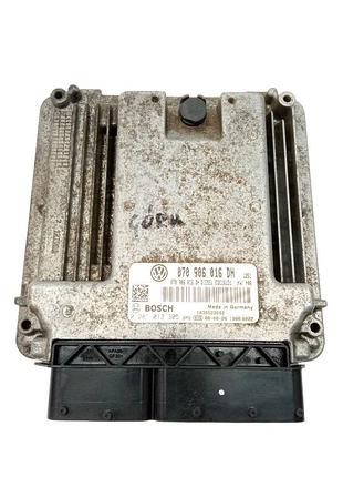 Блок управления двигателем эбу 070906016dh 0281013305 volkswagen touareg i (2002-2010)