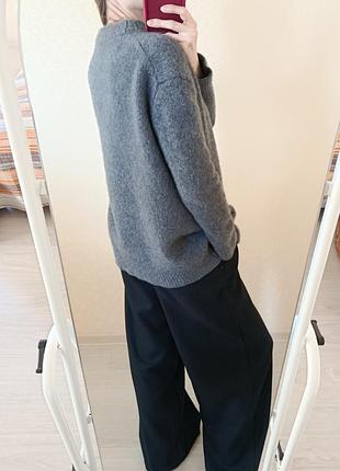 Теплый кашемировый свитер zara 6