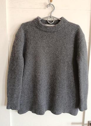 Теплый кашемировый свитер zara 8