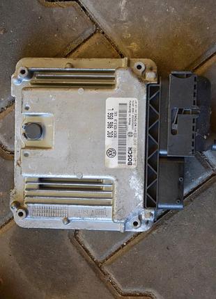 Блок управления двигателем эбу bosch 03c906056l