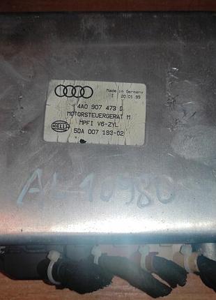 Блок управления двигателем эбу 4a0907473d audi 80 b4 2.6