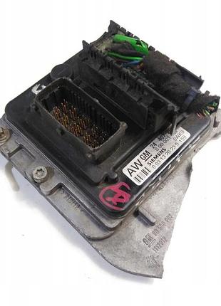 Блок управления двигателем эбу а opel astra ii g 2.0 16v aw 24407208 s00003-02 5wk9