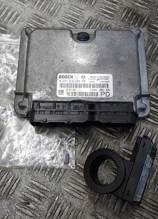 Блок управління двигуном ебу opel zafira a 2.0 dti 24417169 0281010268
