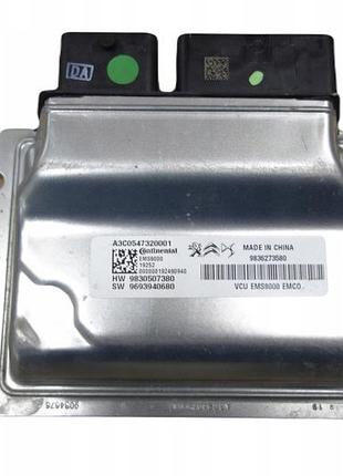 Блок управления двигателем эбу керування двигуном citroen ds7 9830507380