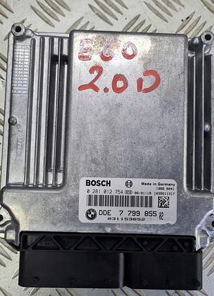 Блок управління двигуном ебу керувальник двигуна bmw e60 e80 e91 2.0 d dde7799855