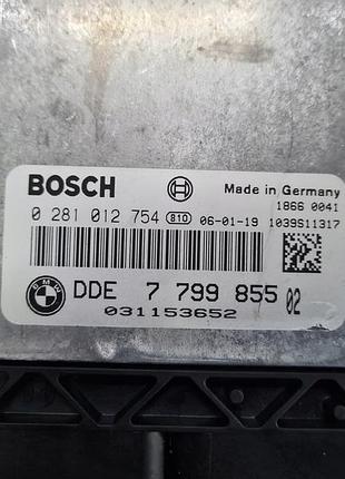 Блок управління двигуном ебу керувальник двигуна bmw e60 e80 e91 2.0 d dde7799855 2
