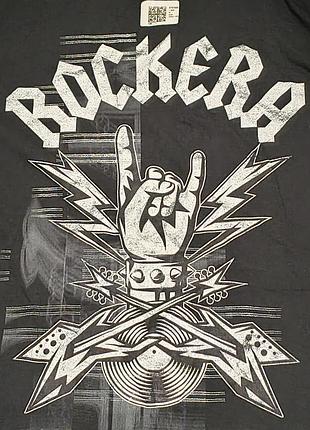 Rockera mujer rock - стильна брендова культова футболка рок-н-ролл - м