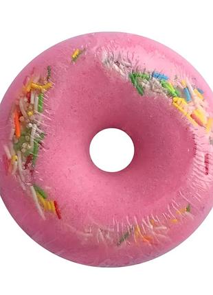 Шипуча пінна бомбочка для ванни з ароматом барбарису milky dream donut "almond & barberry",140 г