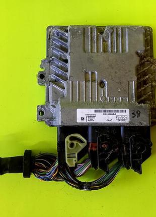 Блок управления двигателем эбу dv61-12a650-bje ford tourneo connect ii mk2 14r