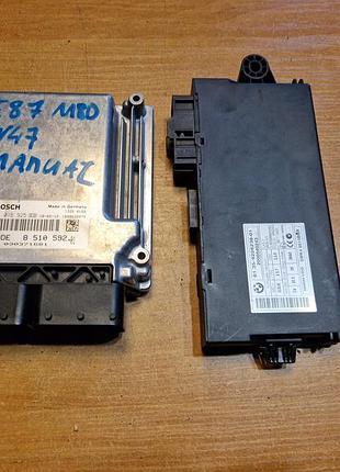 Блок управления двигателем эбу bmw e87 1.8d n47 nr 170 13618510592
